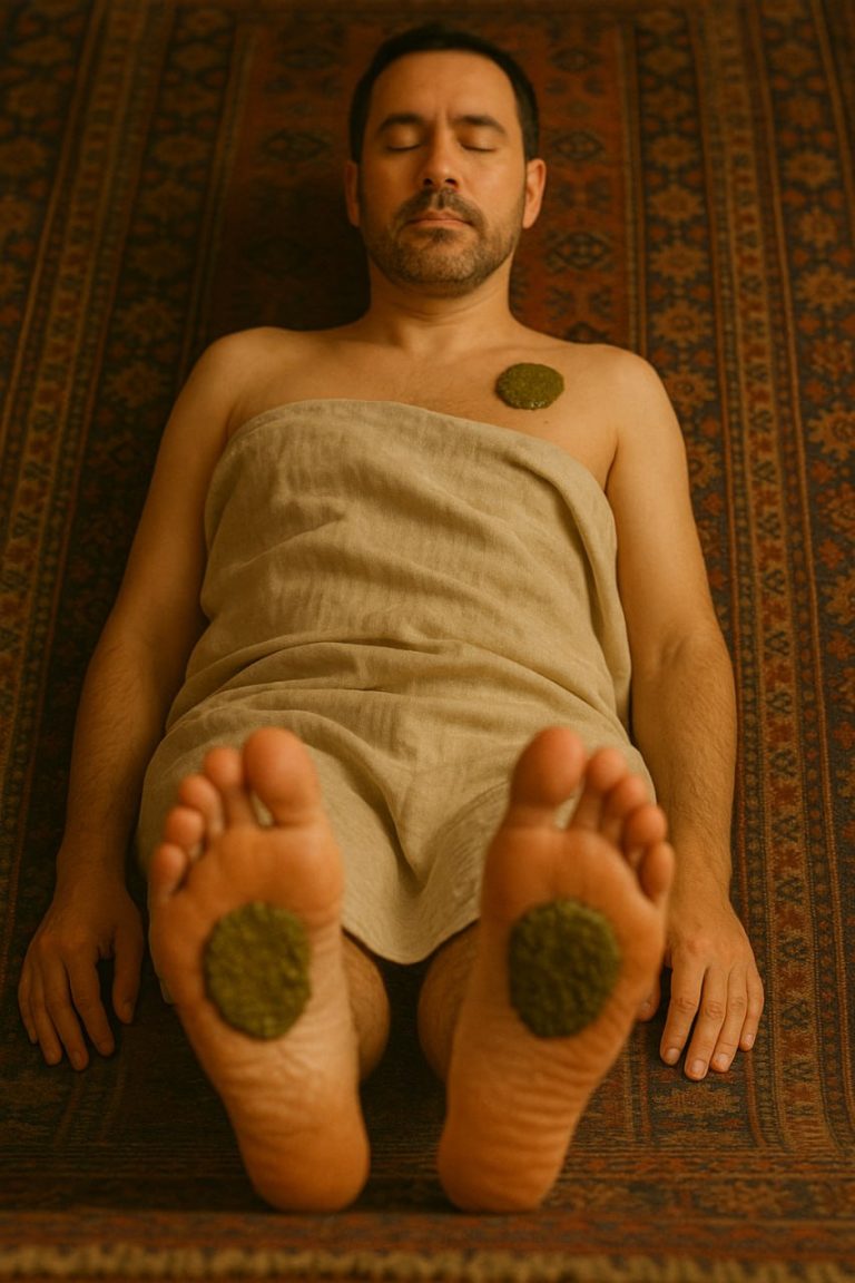 نمک دریا و حنا