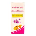 کرم بنفشه و بادام