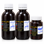 پک بلغم عطاری جفتکار شامل ۲ شربت بلغم و ۱۵ کپسول صمغین